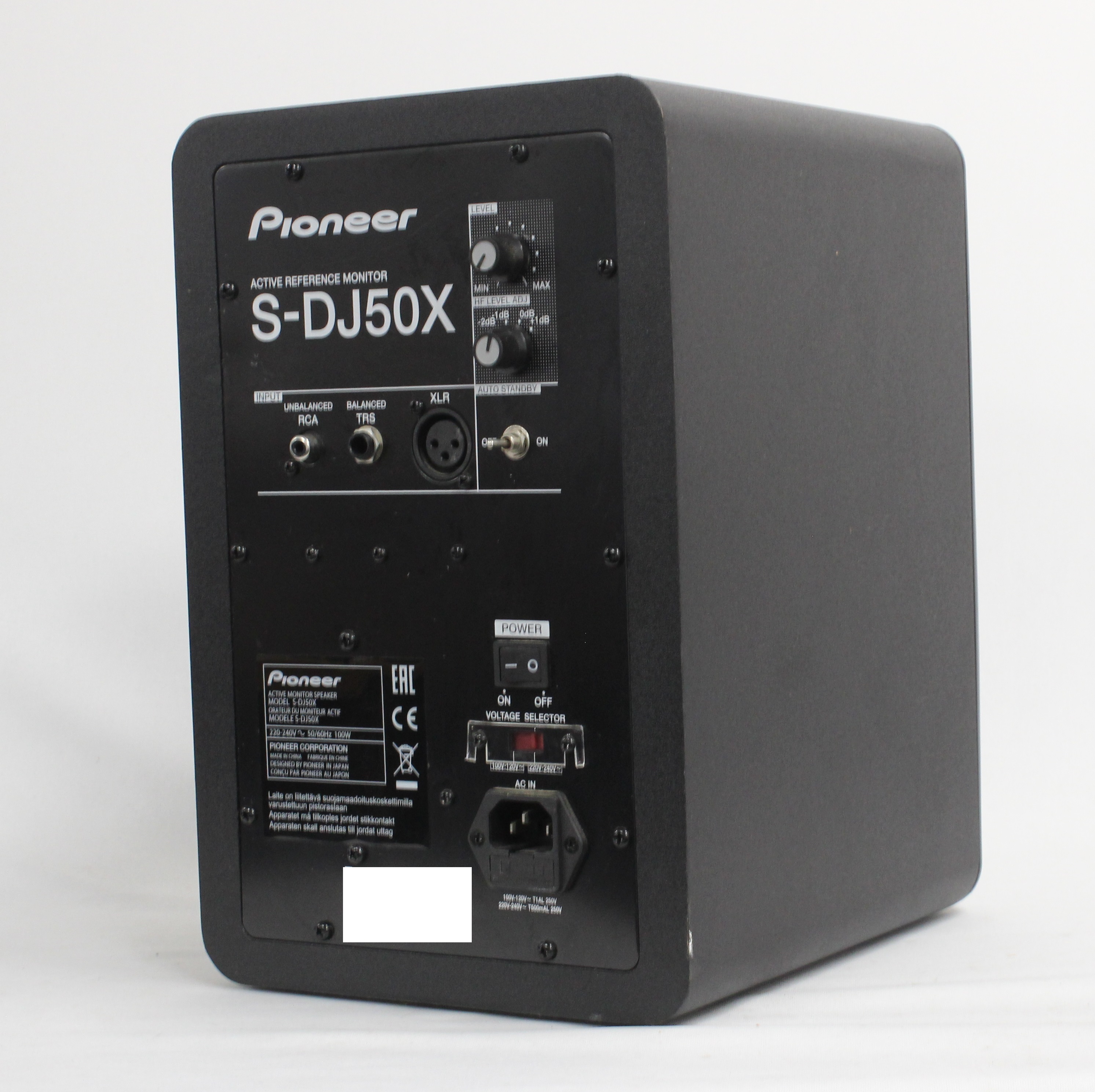 Pre-owned Pioneer S-DJ50X Active Monitor Bi-Amplified Speakers